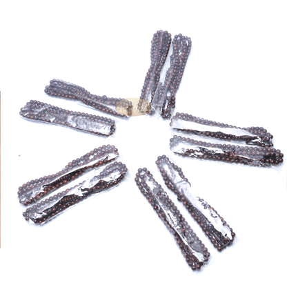 Rosario Kayu Asam Jawa 8 mm-Tasbih Kayu Padat dengan 99 Butir