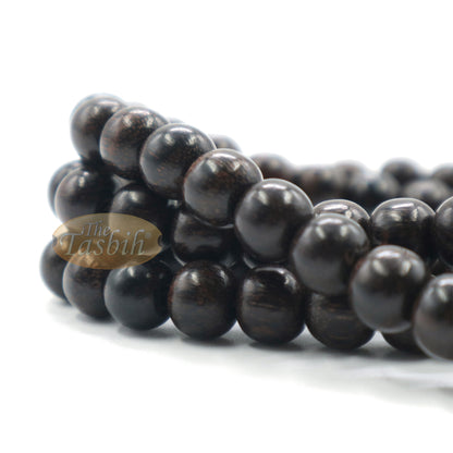 Tasbih Muslim dari Kayu Asam Jawa 9 mm 99-Tasbih &amp; Penghitung