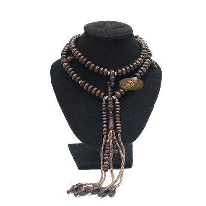 Large Tijani Tariqah Tasbih Prayer Beads – Limited Edition
12×7 mm Tamarind Wood