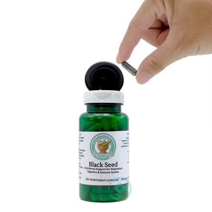 Kapsul Gel Lunak Vegetarian Biji Hitam Worthy Herbs® - 100 kapsul